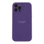 Чехол Silicone Case Full Size with Frame для iPhone 12 Pro Max 68.blackcurrant