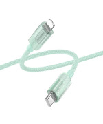 USB Кабель Borofone BU44 Sincero PD27W 3A Type-C to Lightning 1.2m, Green
