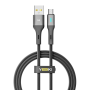 Data - кабель YOKI LED YK-LE17 USB to micro-USB 60W 1.2m, Black