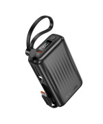 Зовнішній акумулятор Power Bank Borofone BJ70 PD20W 10000 mAh, Black