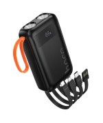 Внешний аккумулятор Power Bank Hoco J151 10W 10000mAh, Black