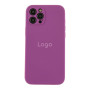 Чехол Silicone Case Full Size with Frame для iPhone 12 Pro Max 68.blackcurrant