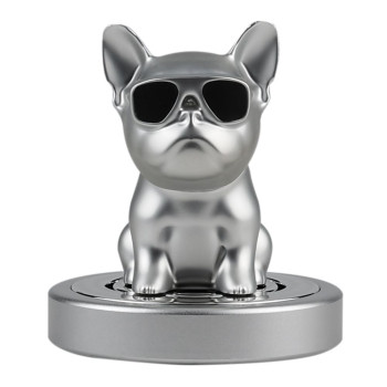 Ароматизатор Diamond French Bulldog, Silver