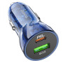 Зарядний пристрій Hoco Z47A Transparent PD30W+QC3.0, Transparent blue