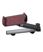 Автодержатель Hoco H69 Telescopic 4.5-13 inch, Black-Red