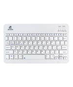 Беспроводная клавиатура JEQANG JB-330 bluetooth charging, White