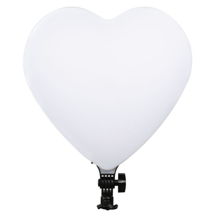 LED Лампа RL-500 33cm (Heart Style) с тремя режимами, Black