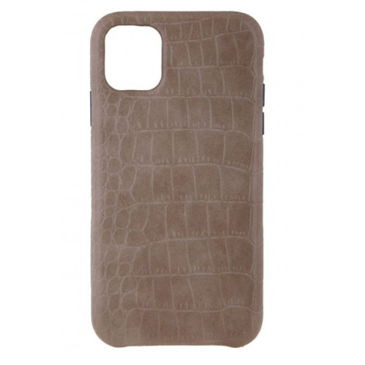 Чехол-накладка Leather Croc Case для Apple iPhone 11 Pro