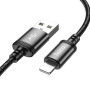 USB Data-кабель Hoco X91 USB to Lightning 2.4A 3m, Black