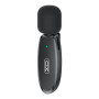 Мікрофон петличний бездротовий XO MKF010 Twin Type-C / Lightning 70mAh, Black