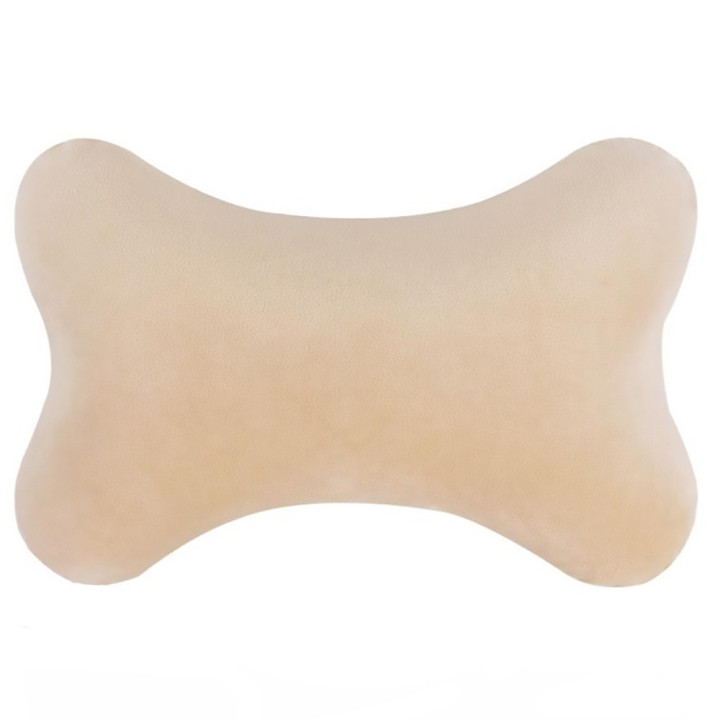 Автомобільна подушка на підголівник 26x17см, Beige
