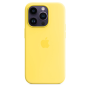 Чохол-накладка Original Silicone+MagSafe для Apple iPhone 14 canary yellow