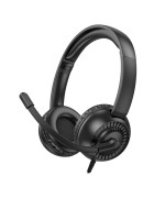 Игровые наушники Hoco W112 Pure 1.8м, Black