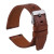 Ремінець 20mm Leather strap with straight tip для Samsung / Amazfit / Huawei, Brown