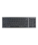 Беспроводная Bluetooth клавиатура JEQANG JB-387 2.4G, Black
