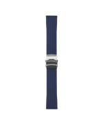 Універсальний ремінець Silicone + Metal lock для Samsung / Amazfit / Huawei 22mm, Dark blue