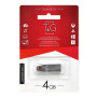 USB флешка Flash Drive T&G Chrome 115 4gb, Steel