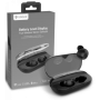 Bluetooth стерео наушники-гарнитура Celebrat TWS-W8, Black