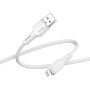 USB Data-кабель Ridea RC-CO10 CommonPro 12W 2,4A Lightning 1m, White