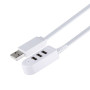 USB Hub SY-H999 3 Ports, White