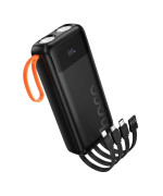 Внешний аккумулятор Power Bank Hoco J151A 10W 20000mAh, Black