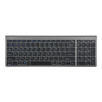 Беспроводная bluetooth клавиатура JEQANG JB-386, Gray