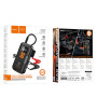 Универсальная Мобильная Батарея Hoco QS2 Air Pump Jump Starter Power Bank 8000mAh, Black