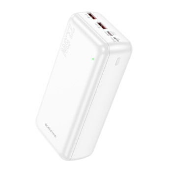 Портативна батарея Power Bank Borofone BJ38B Power 22.5W + PD20W 30000 mAh, White