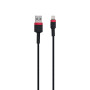 USB кабель Baseus CALKLF-C Lightning 2m, Red-Black