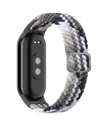 Ремешок для Xiaomi Mi Band 8 Elastic adjustment, Colorful Grey
