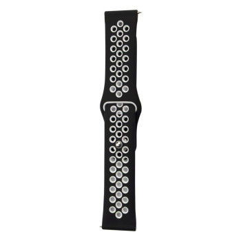 Ремешок Nike для Samsung Galaxy Watch 22mm, Black-White
