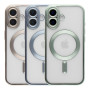 Чохол TPU Metallic Chrome Full Camera with Magsafe для iPhone 16 chrome gold