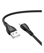Data - кабель Borofone BX121 USB to Lightning, Black