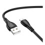 Data - кабель Borofone BX121 USB to Lightning, Black