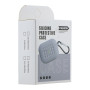 Чохол-футляр для навушників Silicone Fashion Case with Hook для Airpods 3, Grey