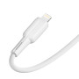 USB Data-кабель Ridea RC-CO10 CommonPro 12W 2,4A Lightning 1m, White