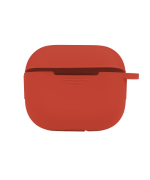 Чехол-футляр для наушников Silicone Case with microfibra для Samsung Buds FE / Buds 2 / Buds 2 Pro / Buds Live, Red