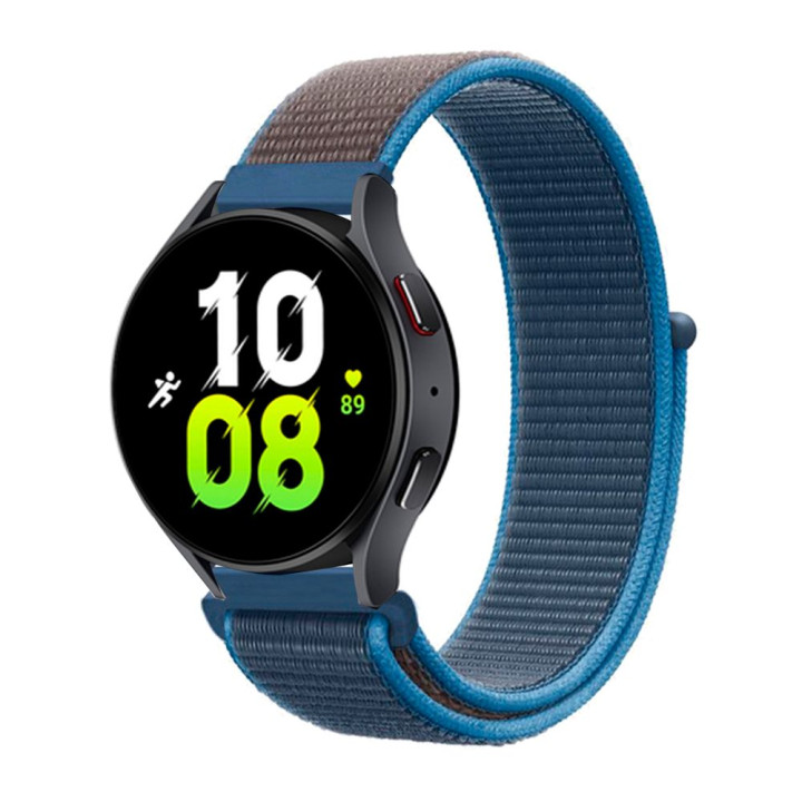 Ремінець 22mm Nylon для Samsung / Amazfit / Huawei, Blue