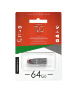 USB-флешка T&G 115 USB2.0 Metal 64Gb, Chrome