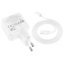 Сетевое Зарядное Устройство Hoco C111A Lucky Type-C PD30W USB QC3.0 cable Type-C to Lightning, White