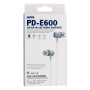 Вакуумні навушники-гарнітура Proda PD-E600, White