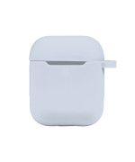 Чохол Silicone Case with hook для Airpods 1 / 2, Sky blue