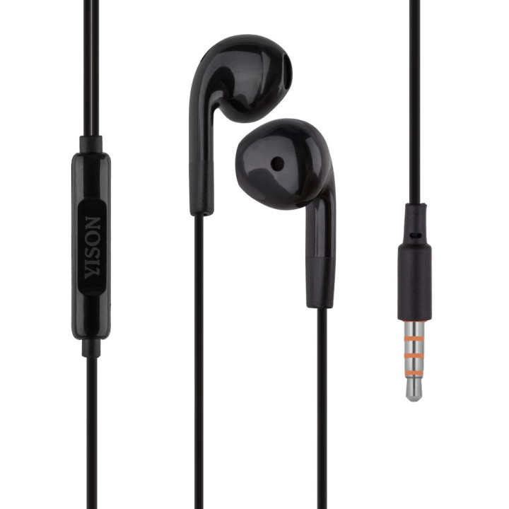 Дротові навушники-гарнітура Yison X1, Black