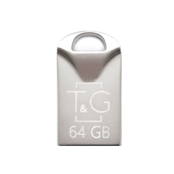 USB флешка Flash Drive 2.0 T&G Metal 106 64gb, Steel