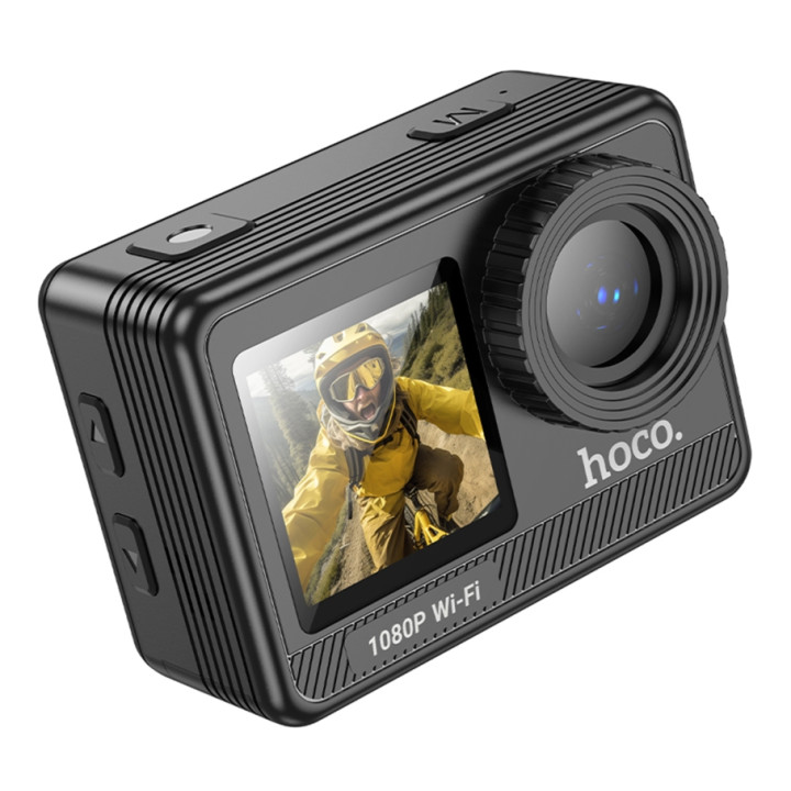 Екшн камера Hoco DV103 4К 900mAh, Black