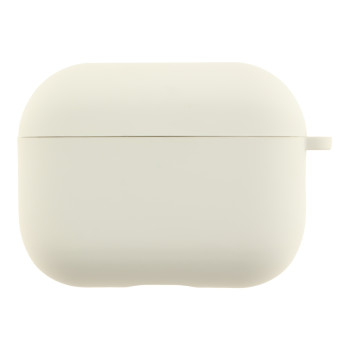 Чохол - футляр Silicone Case with microfibra для Airpods Pro 3, White