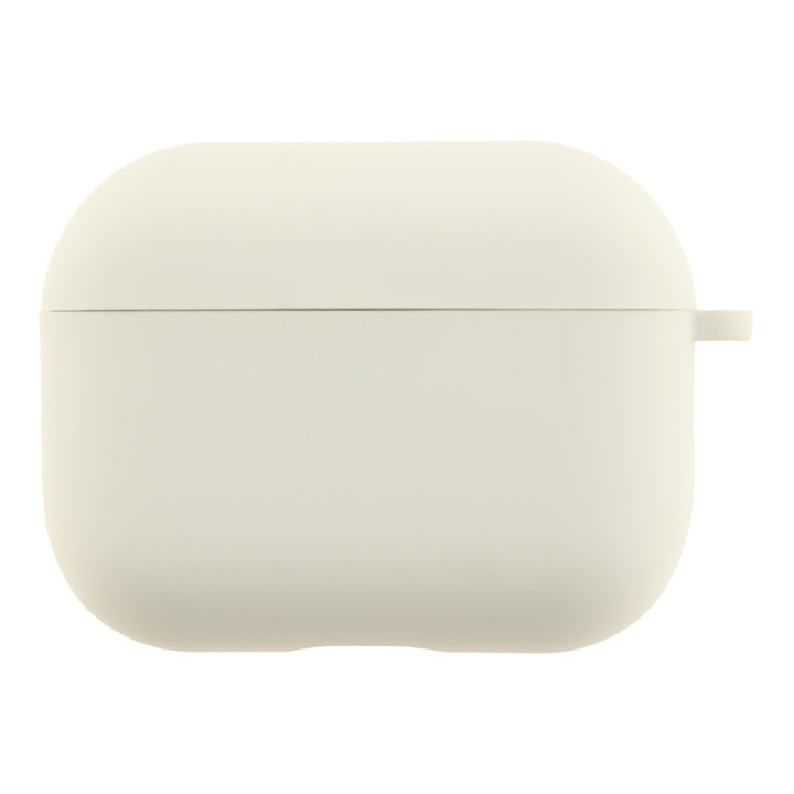 Чохол - футляр Silicone Case with microfibra для Airpods Pro 3, White
