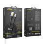 Data - кабель YOKI EXTRA YK-EX11 USB to micro-USB 60W 2m, Black