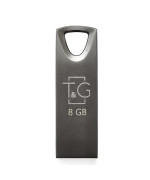USB флешка Flash Drive T&G Metal 117 8gb, Black