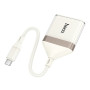 Переходник Hoco UA40A 2-in-1 Card Reader Type-C, Apricot